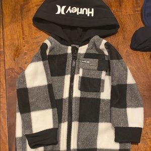 Hurley baby boy jumper!  Very warm.